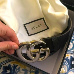 Gucci Silver Belt Buckle